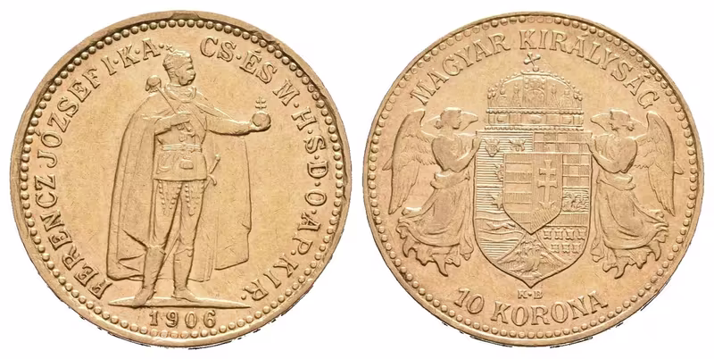 10 Koruna 1906 KB