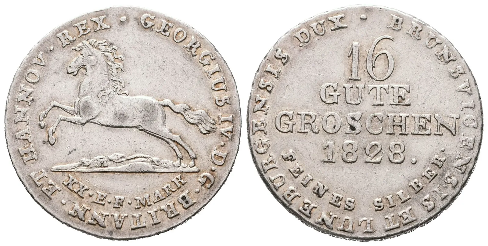 Hannover, 16 Gute Groschen 1828