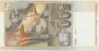 500 Koruna / 1. 10. 1993, II. vydání, přítisk 1999, mimořádné číslo A00000800, Hej.SK31a - fotografie 2
