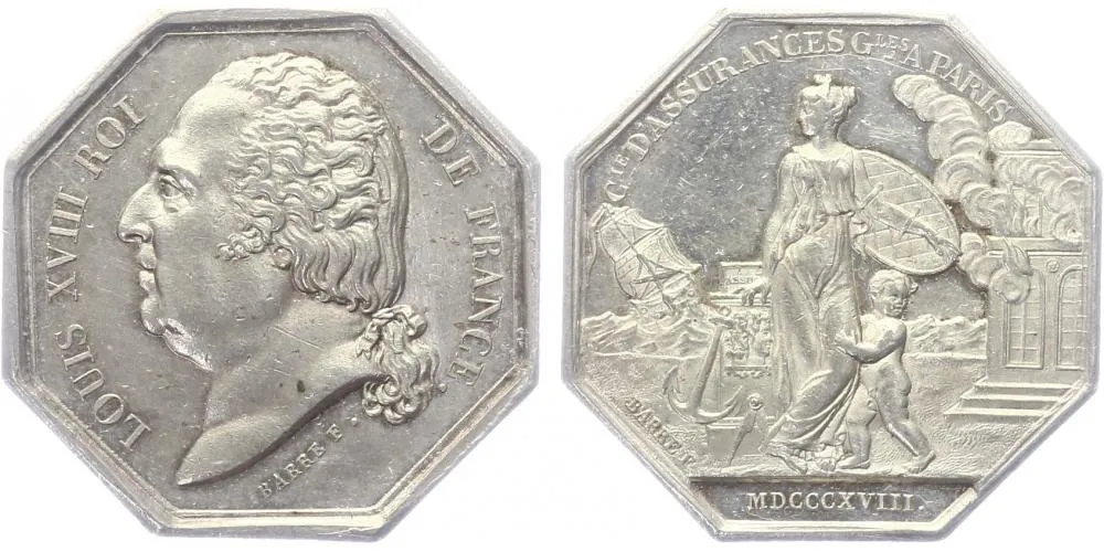 Francie, Louis XVIII., 1814/1815 - 1824 — 1