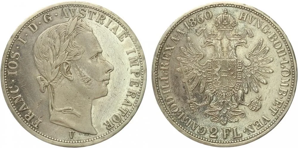 Rakouská a spolková měna, 1857 - 1892 — 1