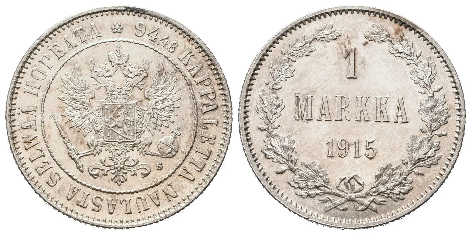 Ražby pro Finsko, Mikuláš II., 1894 - 1917 — 1