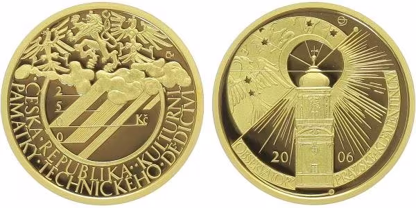 2500 Kč 2006 - Observatoř Klementinum, PROOF