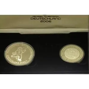 Sada MS Německo 2006 - 10 euro + medaile, PROOF