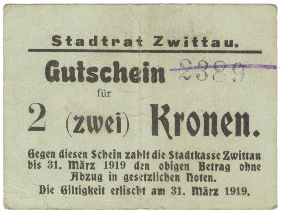 Nouzovky české od roku 1914 — 1
