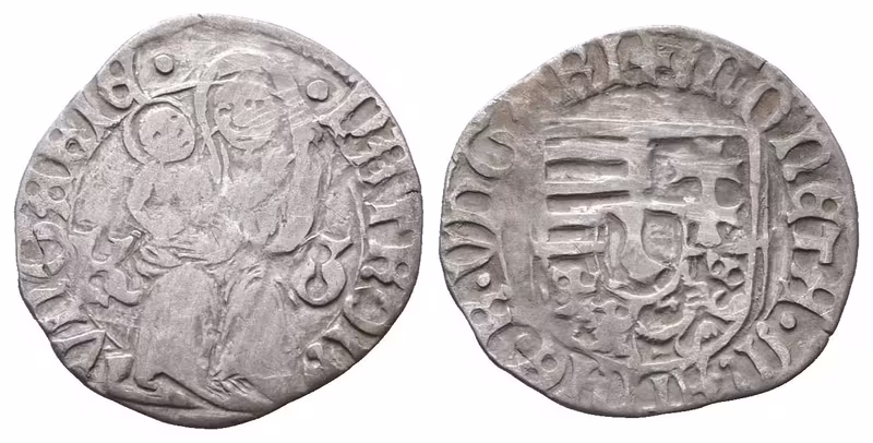 Uhersko, Denár b.l. (1471 - 1481) K-G