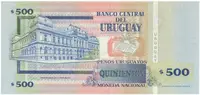 Uruguay, 500 Pesos Uruguayos 2006, P.90a - fotografie 2