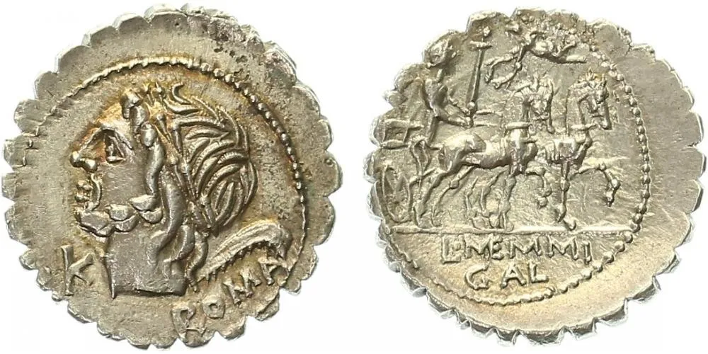 L. Memmius Galeria, 106 př. Kr. — 1