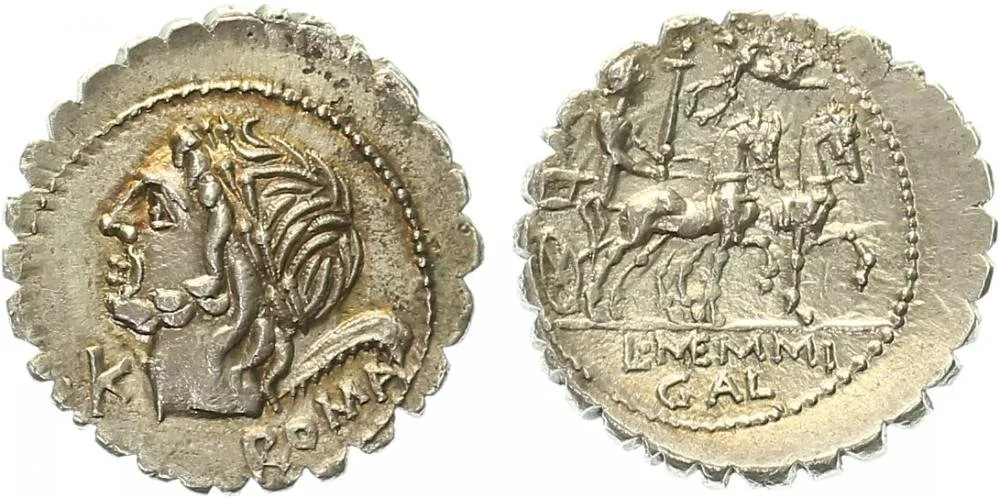 L. Memmius Galeria, 106 př. Kr. — 1