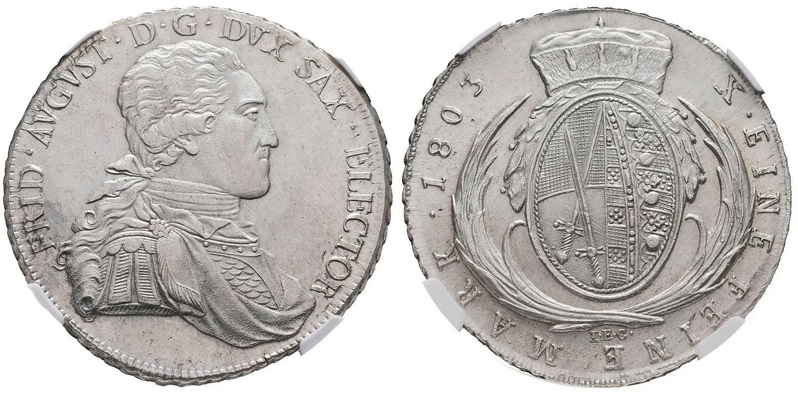 Sasko, Friedrich August III./I., 1763 - 1827 — 1
