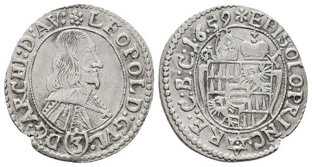 Olomouc - biskupství, Leopold Vilém, 1637 - 1662 — 1