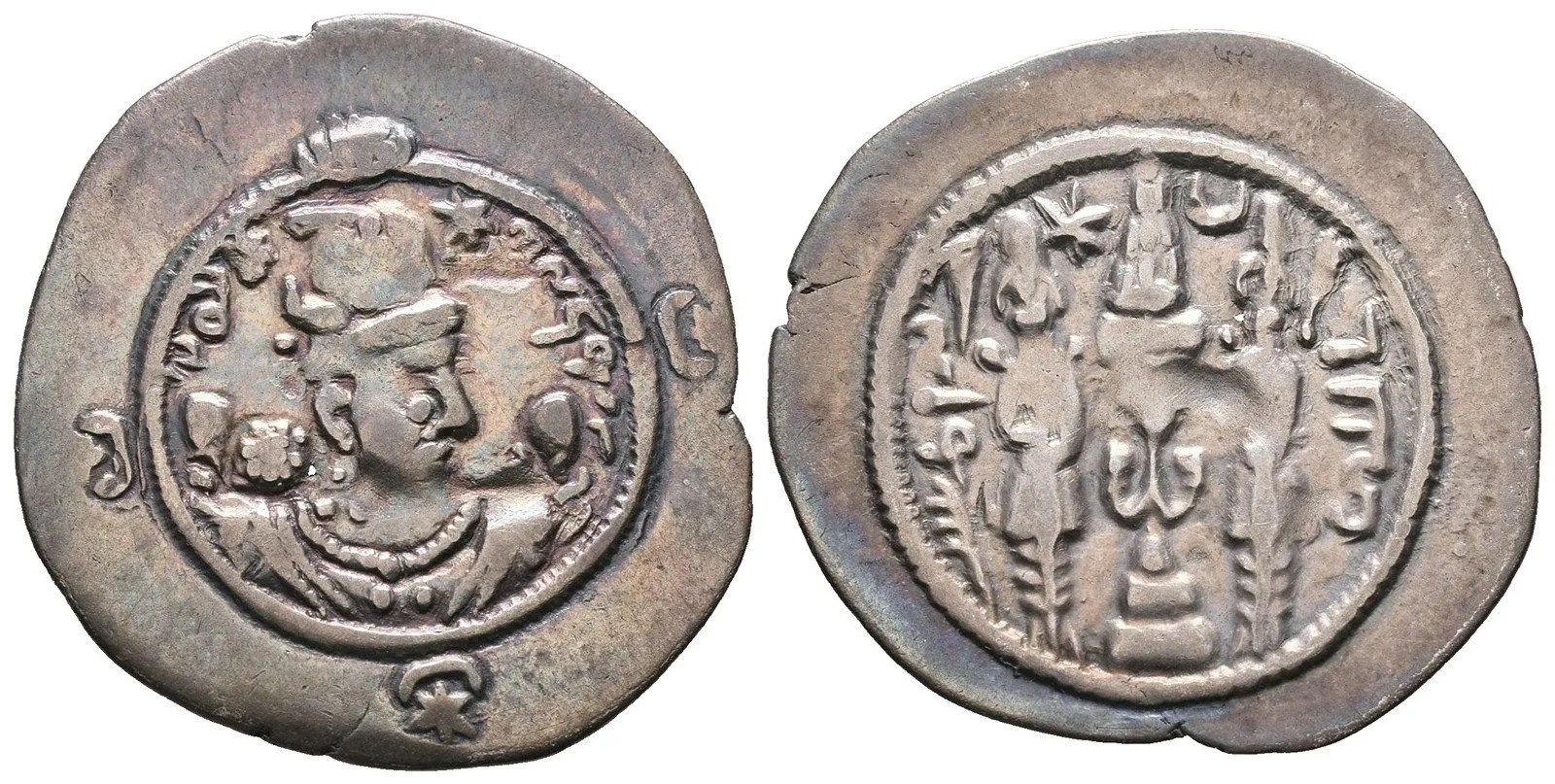 Sásánovci, Chusró II., 590 - 628 — 1