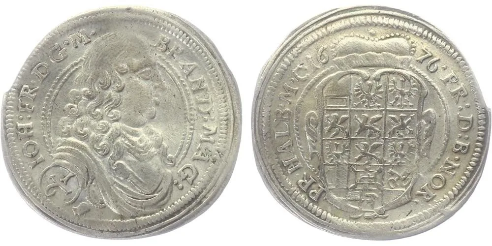 Brandenburg - Ansbach, Johann Friedrich, 1667 - 1686 — 1