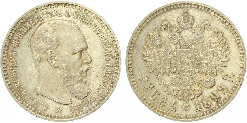 Rusko, Alexander III., 1881 - 1894 — 1