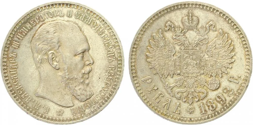 Rusko, Alexander III., 1881 - 1894 — 1