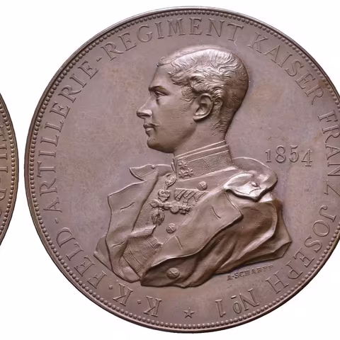 AE Medaile 1894 (A. Scharff) - K příležitosti 40. výročí