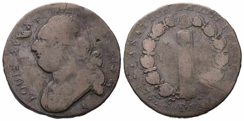 Francie, 12 Denier 1792