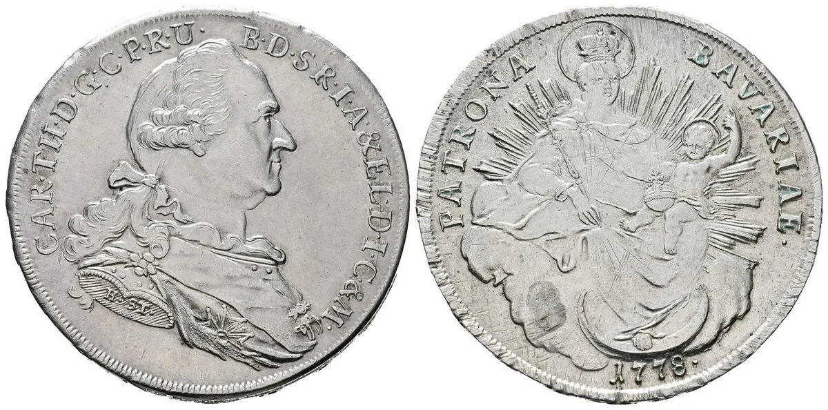 Bavorsko, Karl Theodor, 1777 - 1799 — 1