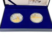 USA, Sada stříbrných mincí 1 Dollar 2014 PROOF - fotografie 4