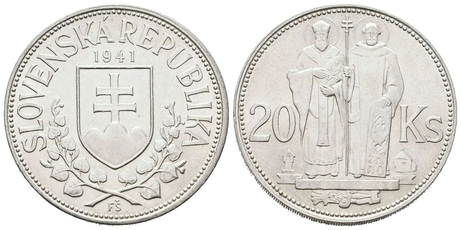 20 Koruna 1941, SR