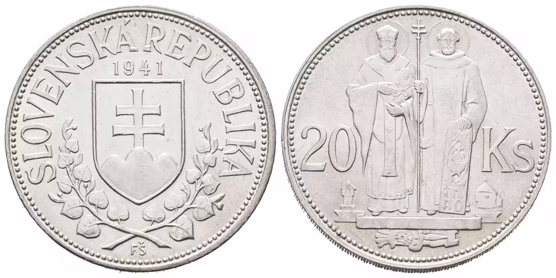 20 Koruna 1941, SR