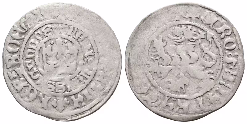 Vladislav II. Jagellonský, Pražský groš, Hásková X.b/1