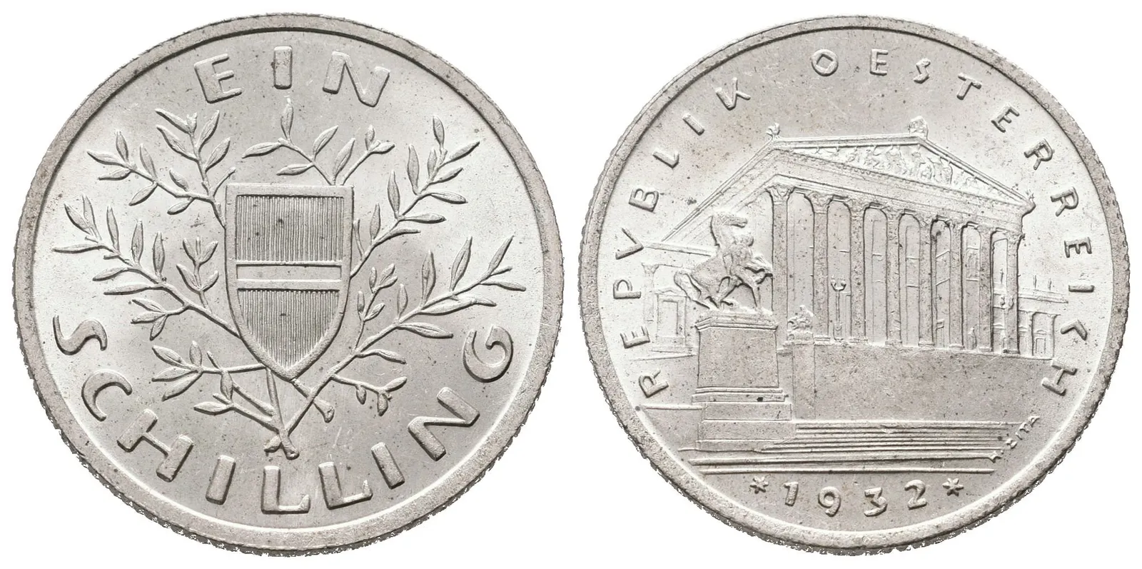 Rakousko, 1 Schilling 1932