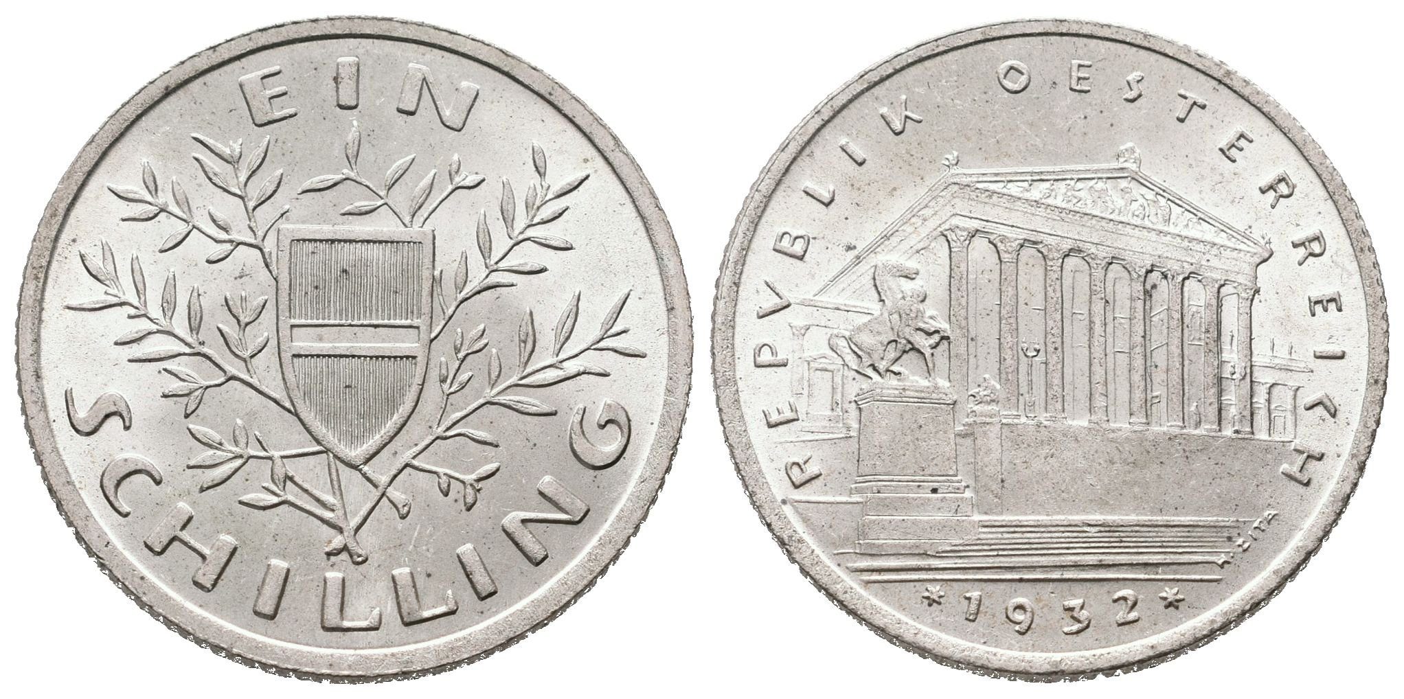 Rakousko, 1 Schilling 1932