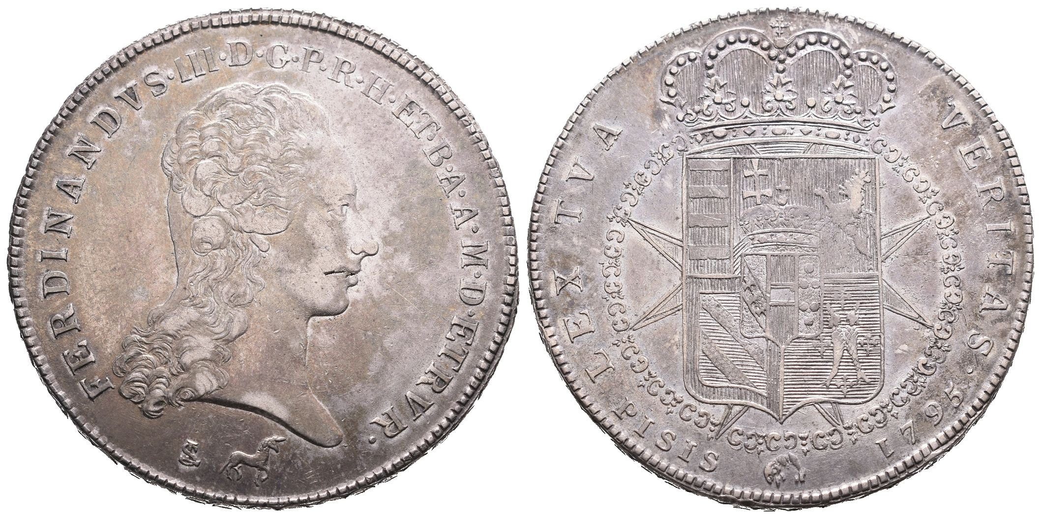 Itálie - Toskánsko, Francescone 1795