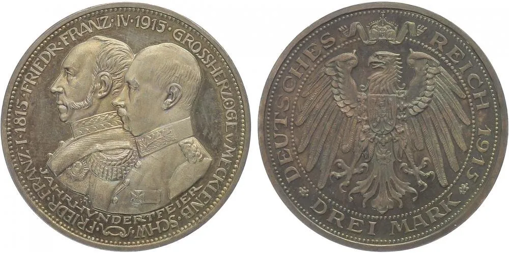 Mecklenburg - Schwerin, Friedrich Franz IV., 1901 - 1918 — 1