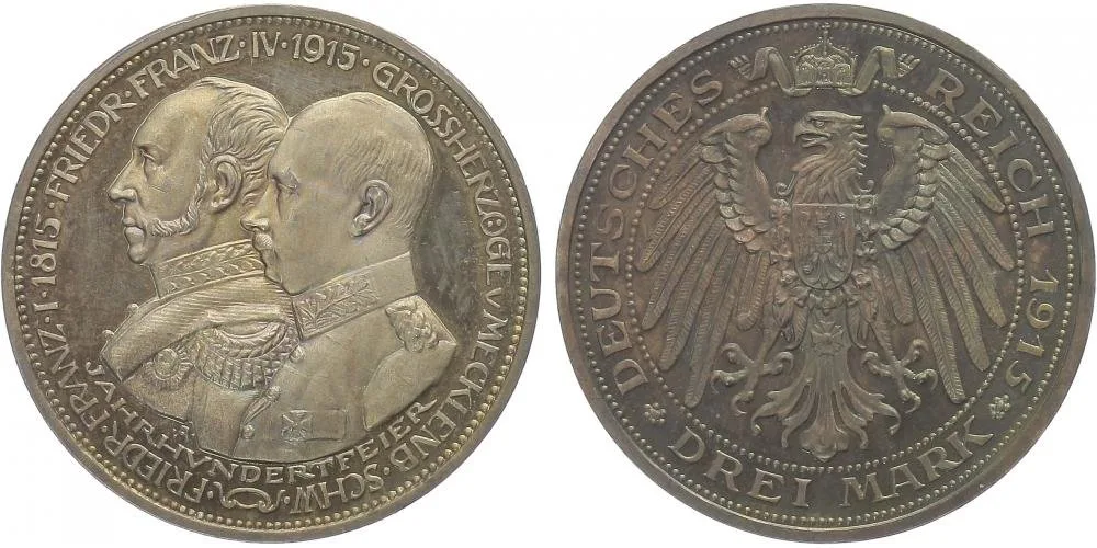 Mecklenburg - Schwerin, Friedrich Franz IV., 1901 - 1918 — 1
