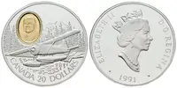 Kanada, 20 Dollar 1991 - de Havilland "Beaver"