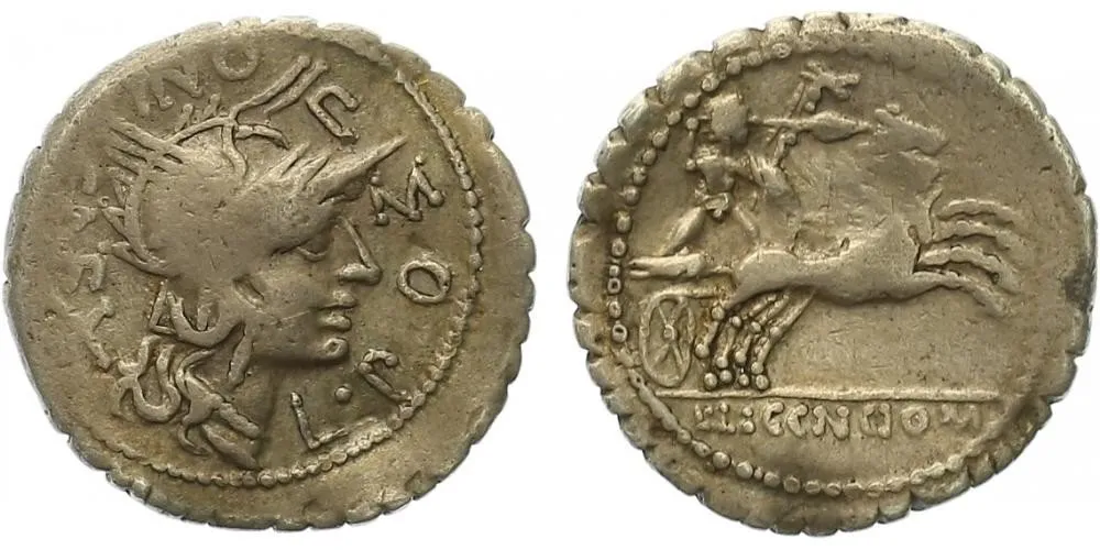 L. Licinius Crassus, Cn. Domitius Ahenobarbus, M. Aurelius Scaurus, L. Cosconius, — 1
