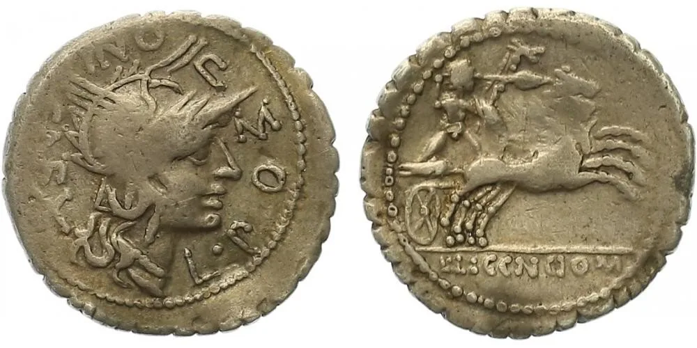 L. Licinius Crassus, Cn. Domitius Ahenobarbus, M. Aurelius Scaurus, L. Cosconius, — 1