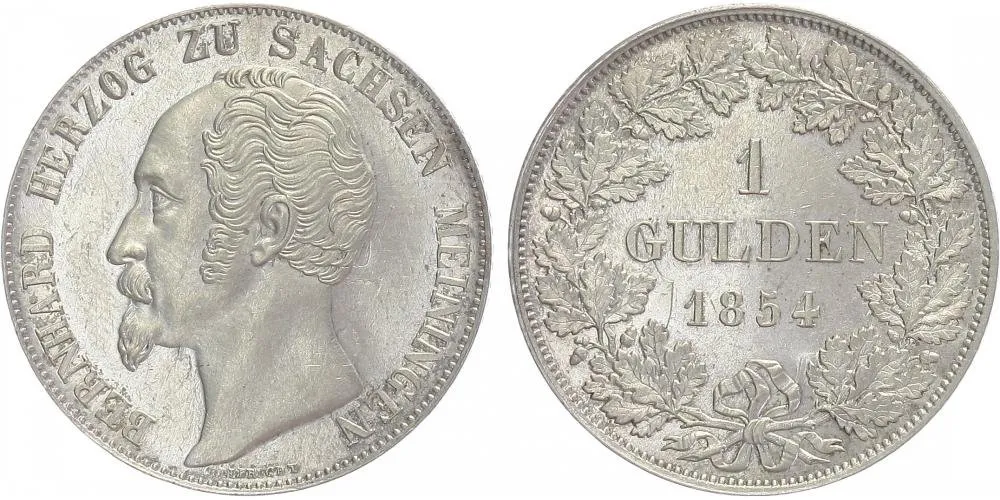 Sasko - Meiningen, Bernhard II., 1821 - 1866 — 1