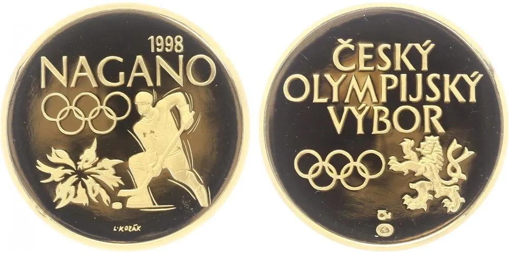 Medaile 1998 - OH Nagano, PROOF