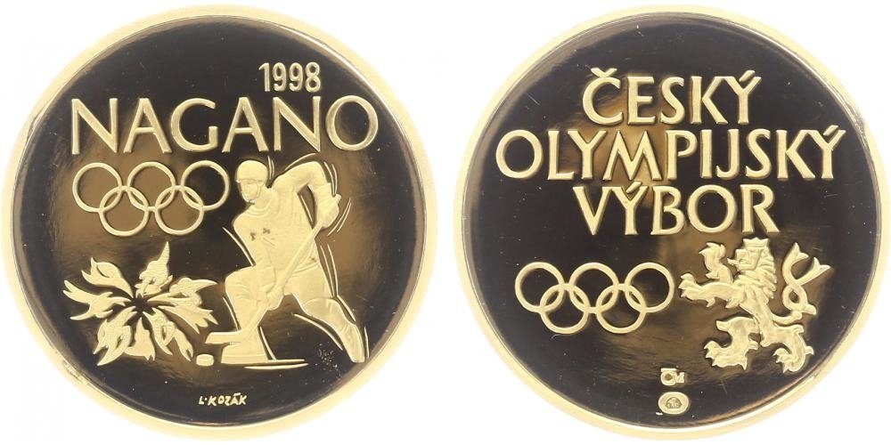 Medaile 1998 - OH Nagano, PROOF