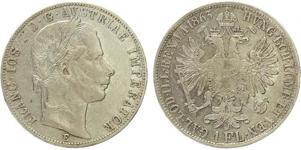 Rakouská a spolková měna, 1857 - 1892 — 1