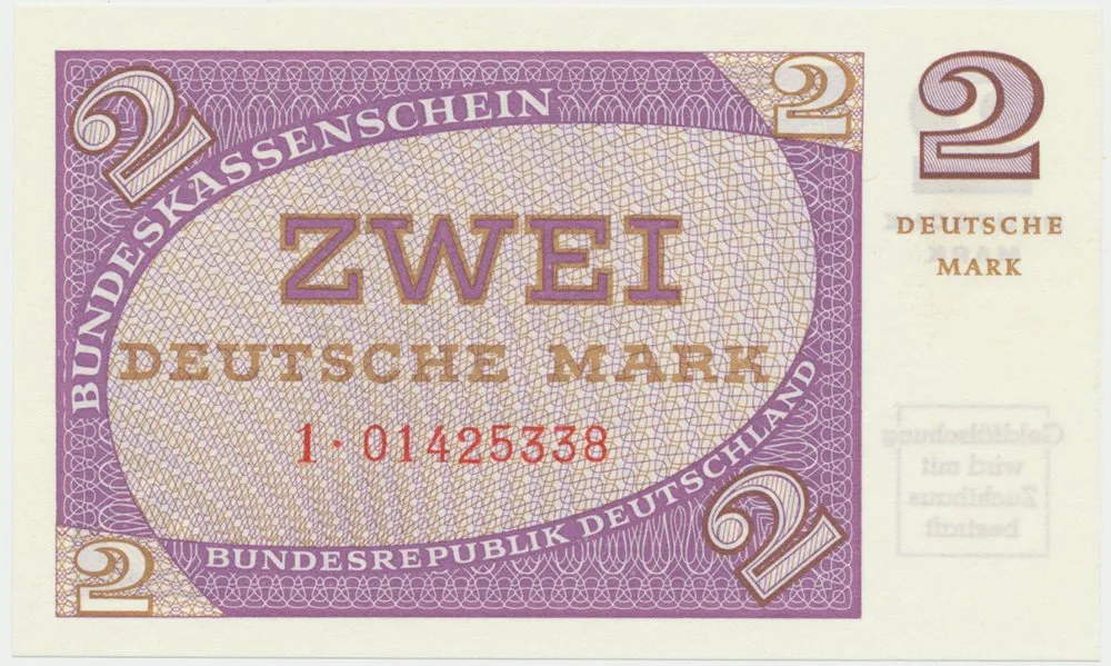 Německo - NSR, 2 DM (1967), Ros.318a
