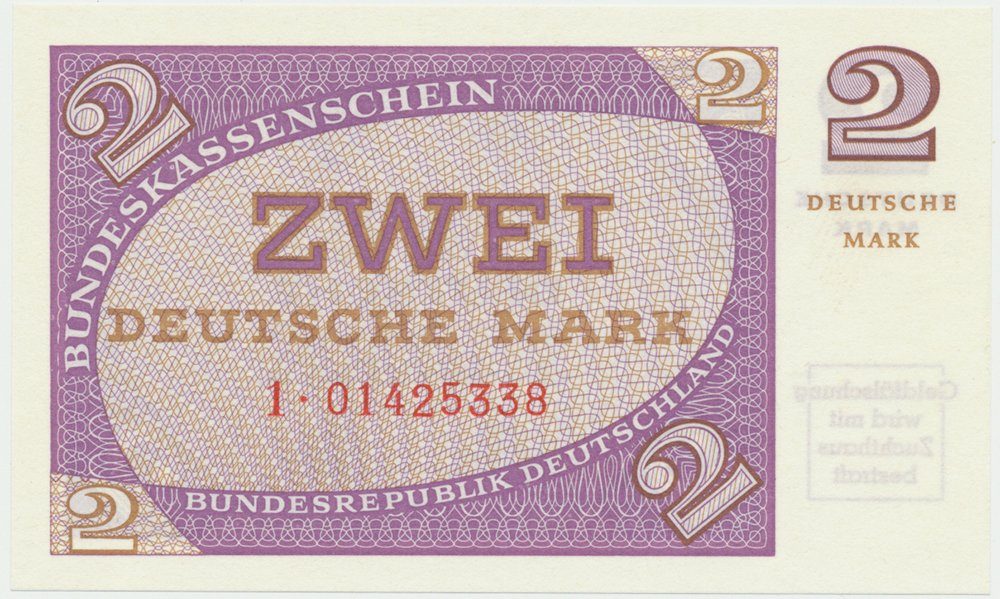 Německo - NSR, 2 DM (1967), Ros.318a