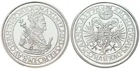 Replika - Historický 1/2 tolar - Maxmiliána II. 1576