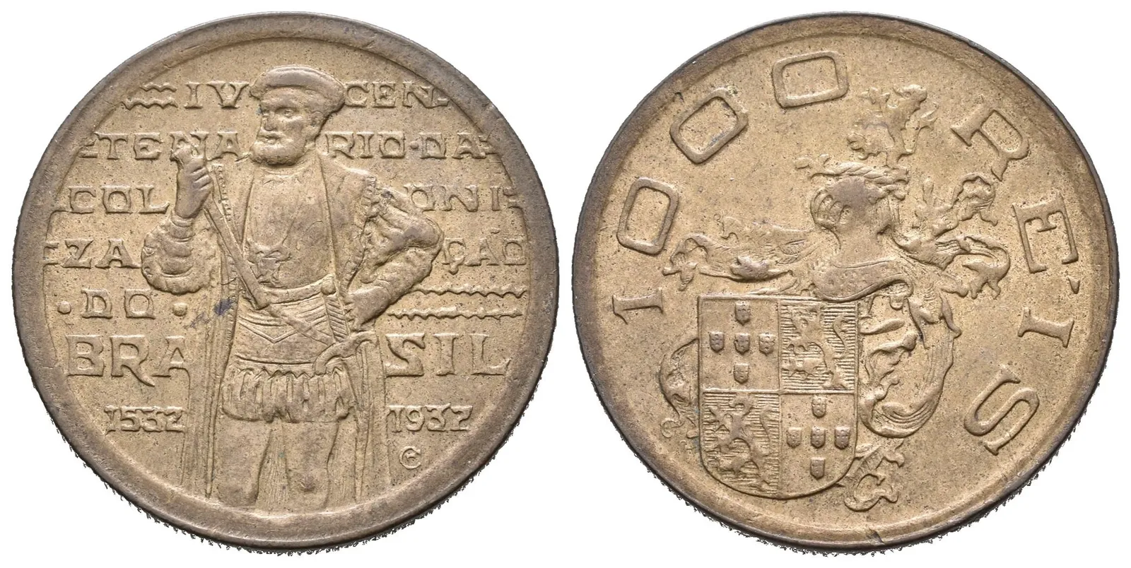 Brazílie, 1000 Reis 1932