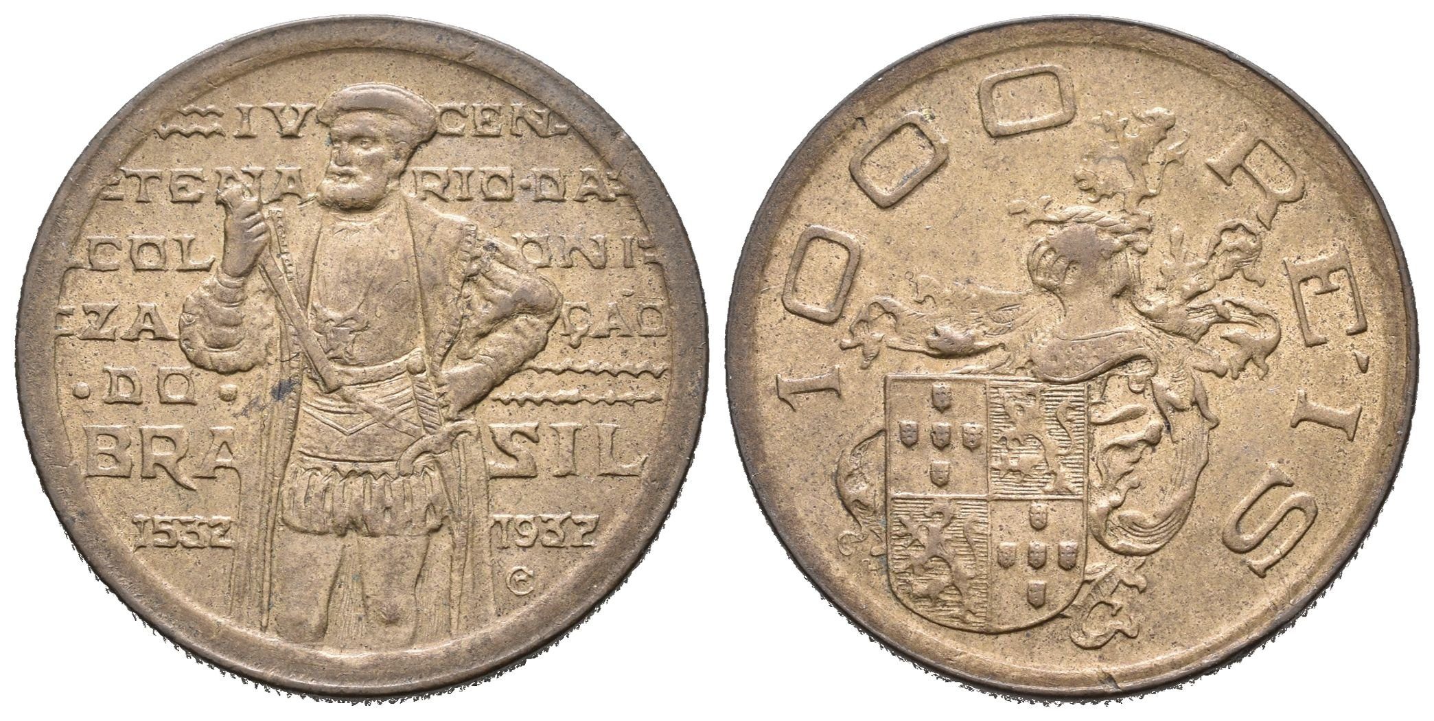 Brazílie, 1000 Reis 1932