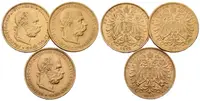 20 Koruna 1893, 1894, 1897 - fotografie 3