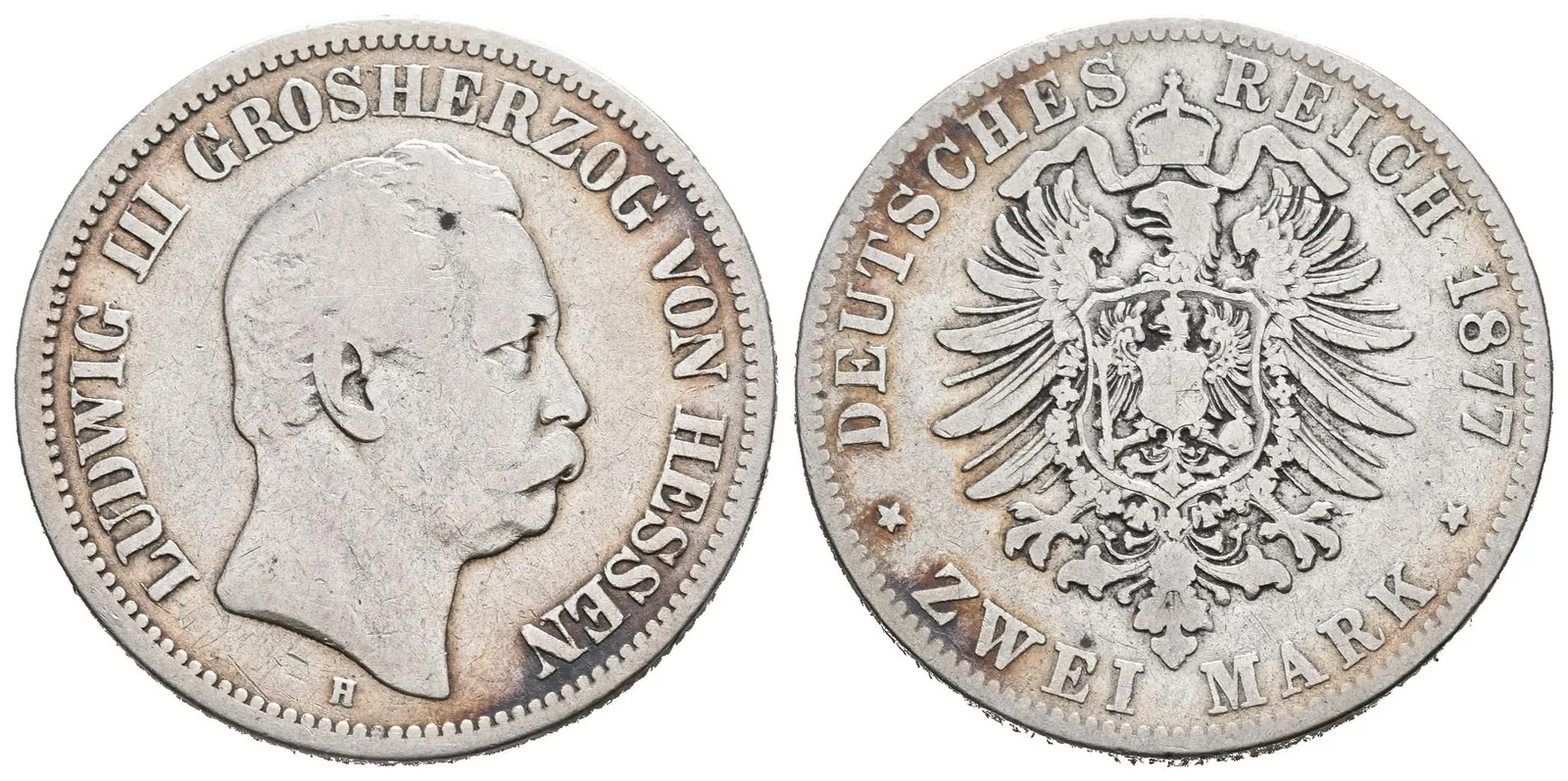 Hesensko, 2 Marka 1877