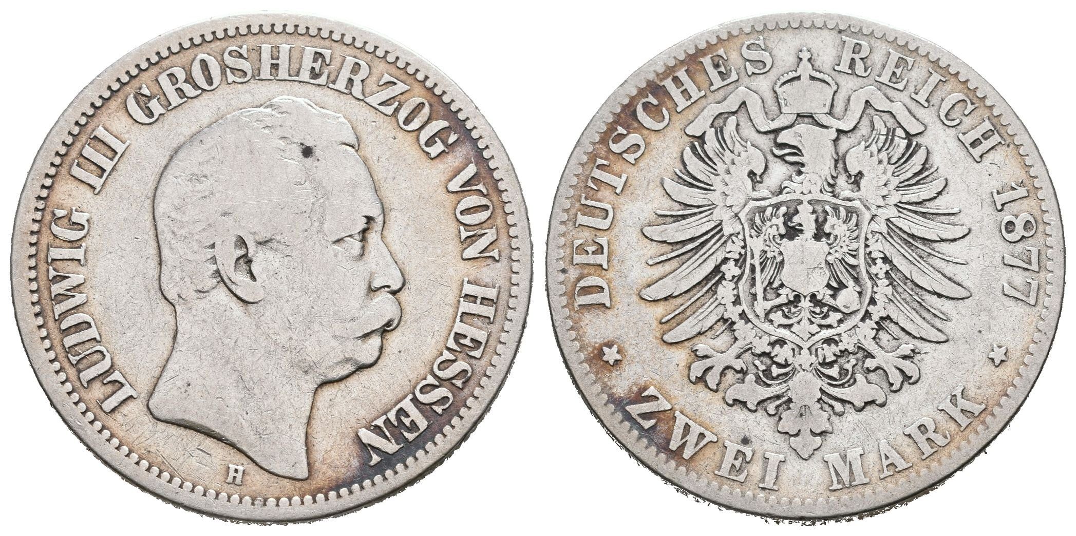 Hesensko, 2 Marka 1877
