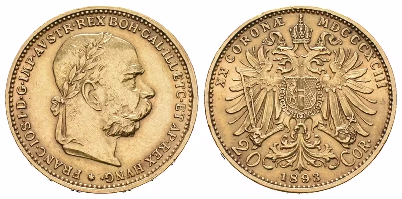 20 Koruna 1893