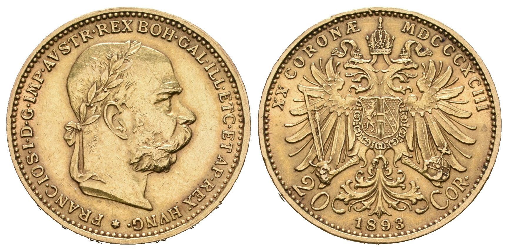 20 Koruna 1893