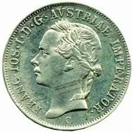 Konvenční měna, 1848 - 1857 — 1