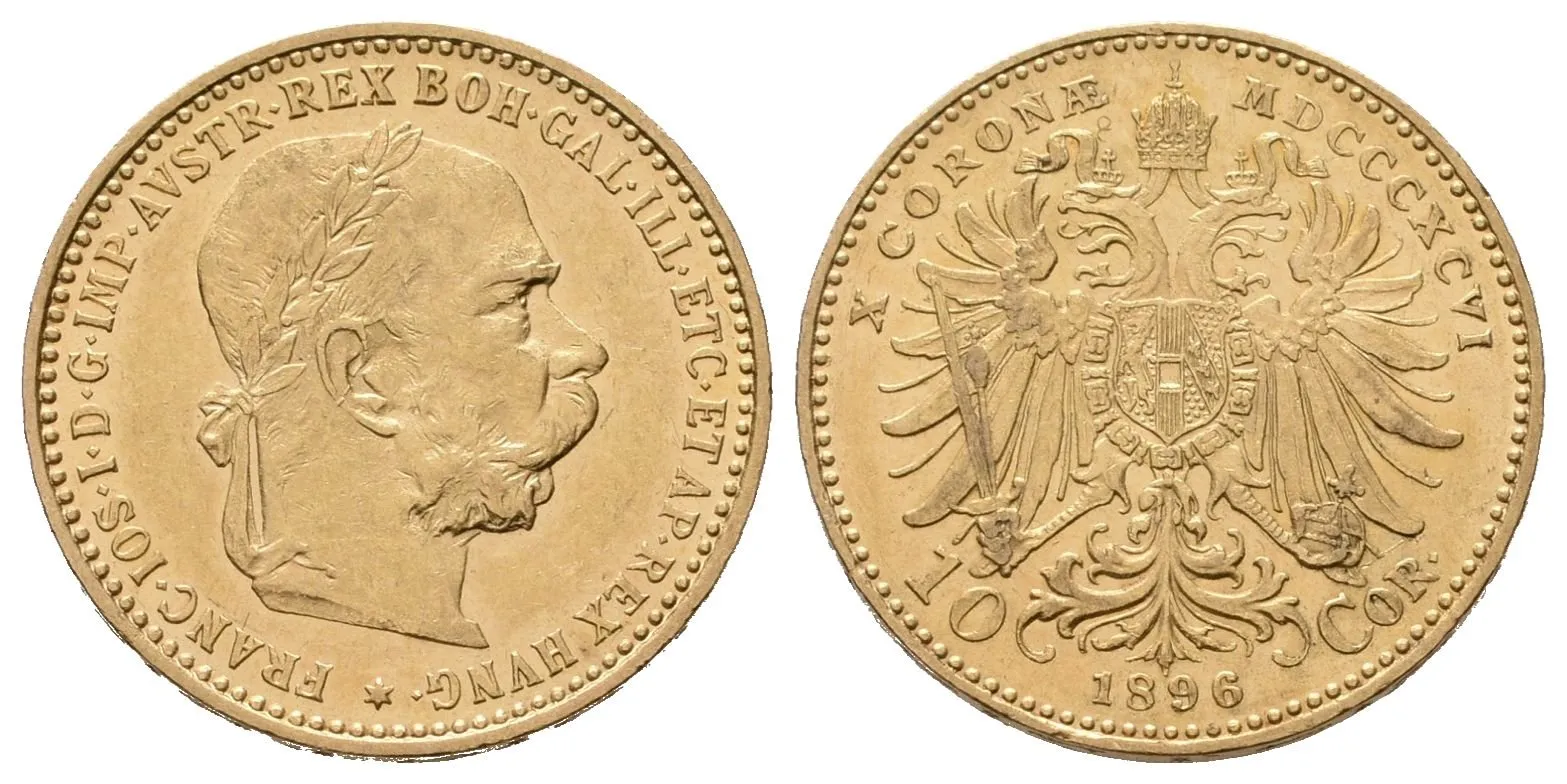 10 Koruna 1896